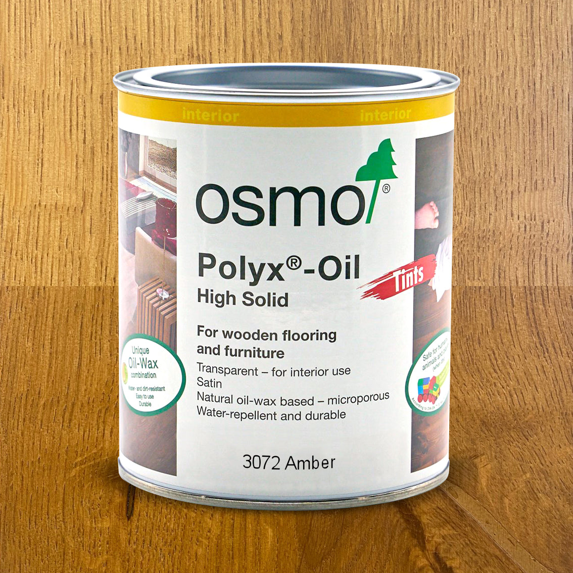 Osmo 3032C Polyx - Aceite de cera dura (0,75 L), color transparente Osmo 3032C Polyx - Aceite de cera dura (0,75 L), color transparente