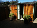 Bamboo Screen AFTER treatment with OSMO 428 UV Protection Cedar