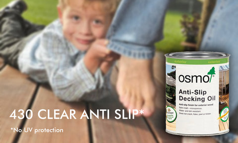 OSMO DECKING OIL 430 - Anti Slip Clear
